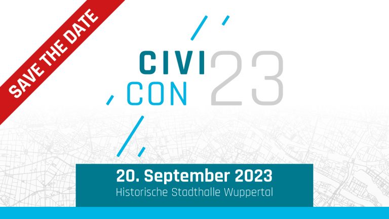 Save the Date CIVICON 2023